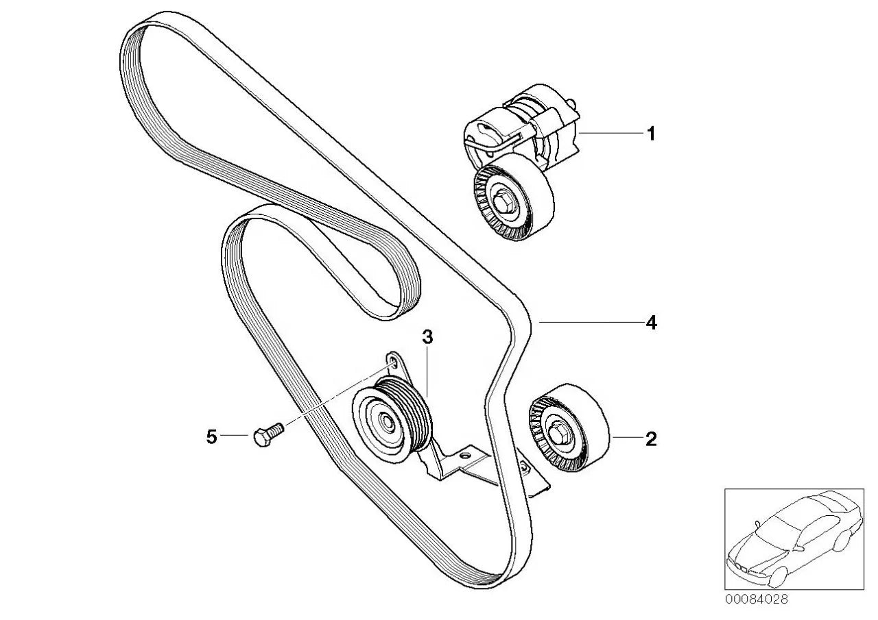 New Belt Tensioner Kit for BMW 1 Series 3 Series 5 Series X1 320i 520Li 11287524267 N42 N46 E46 E90 Harbor