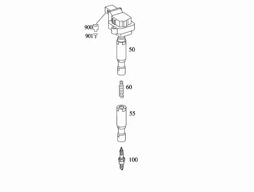 OE 0041594903 Spark Plug for Mercedes Benz C-CLASS W203 W204 ML350 Platinum Iridium Engine Ignition