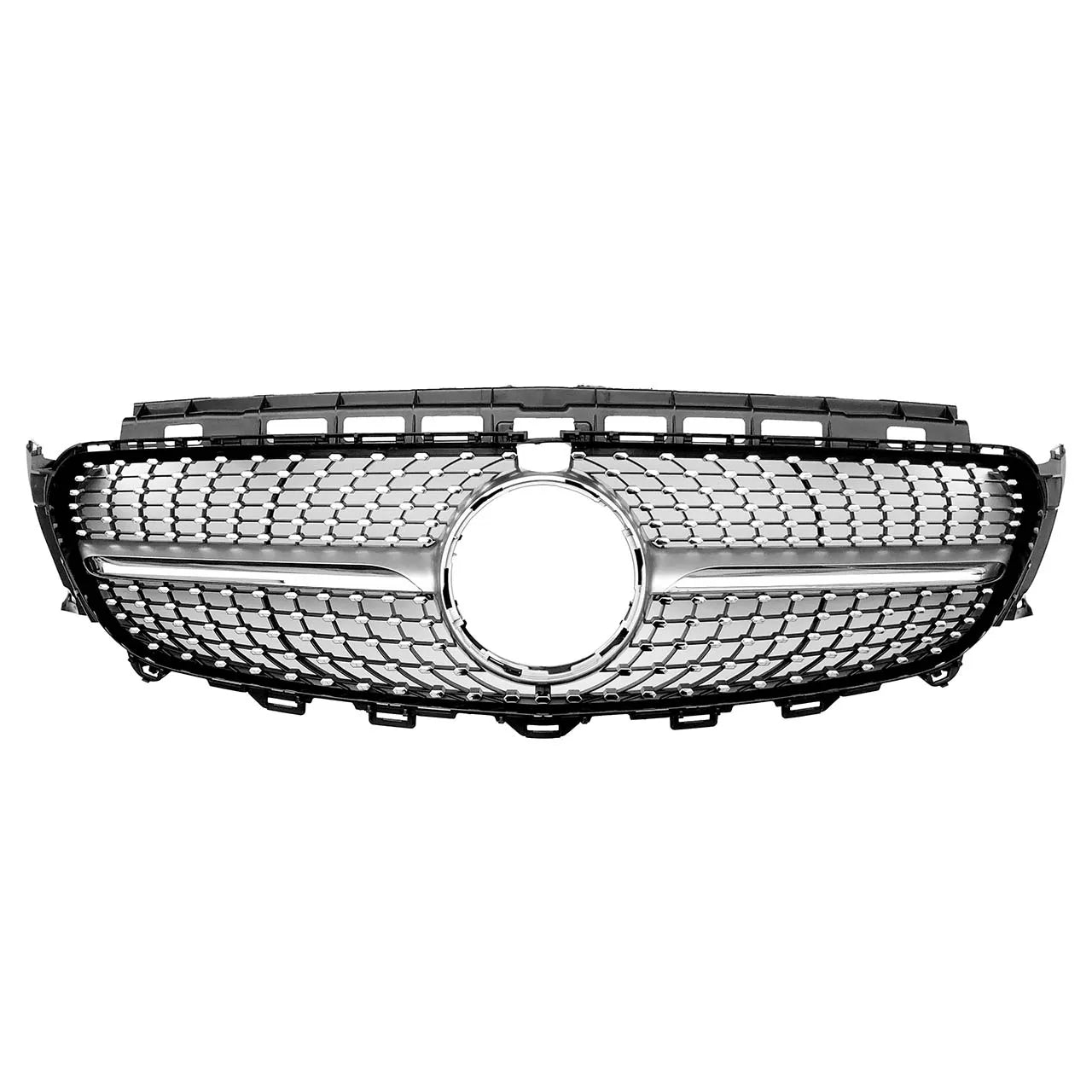 Brand New Diamond & GT Style for Mercedes Benz E-CLASS 2016-2020 Black Silver W213 Front Griller