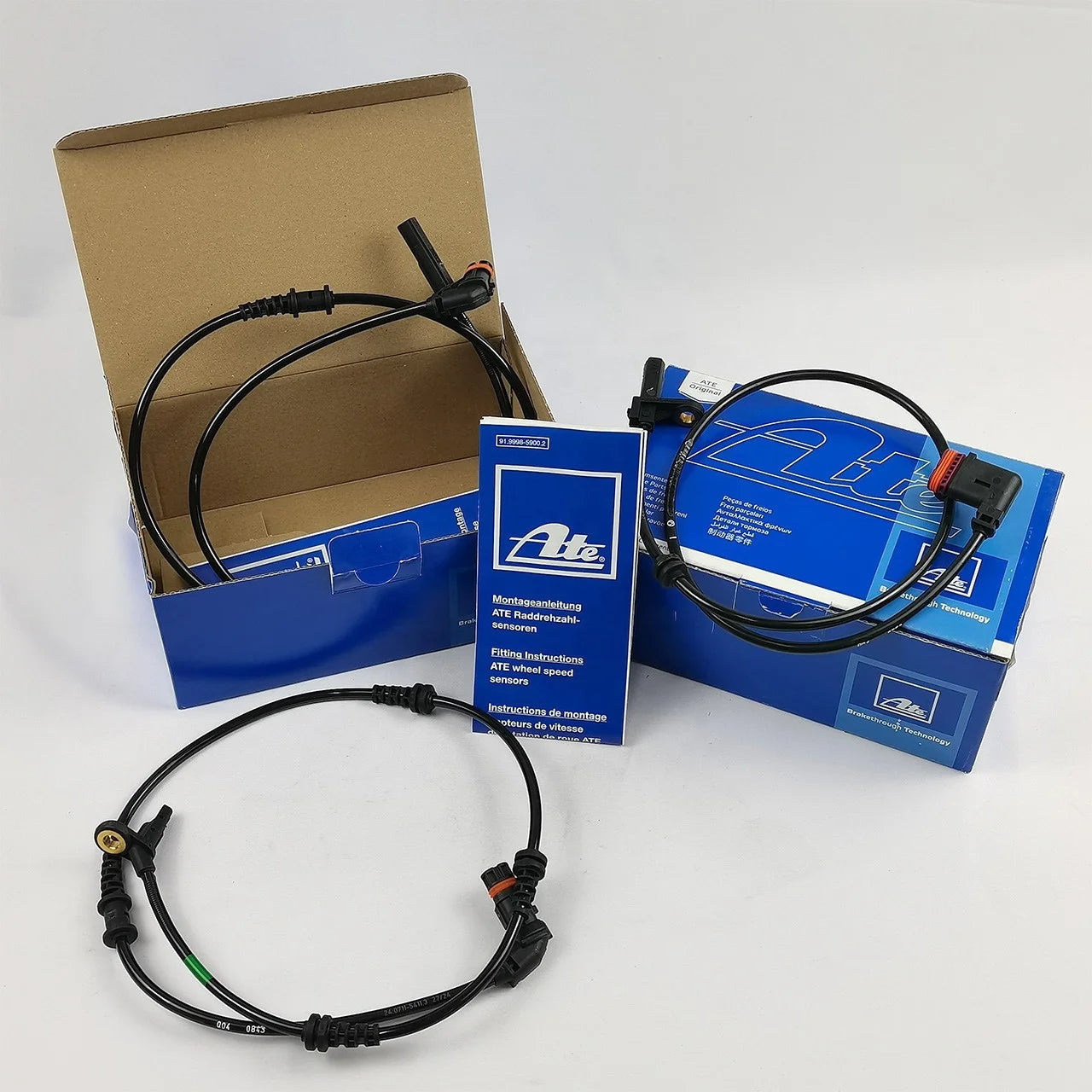 2219057400 & 2219050201 for ATE High Quality ABS Wheel Speed Sensor for Mercedes Benz W221 CL550 S550