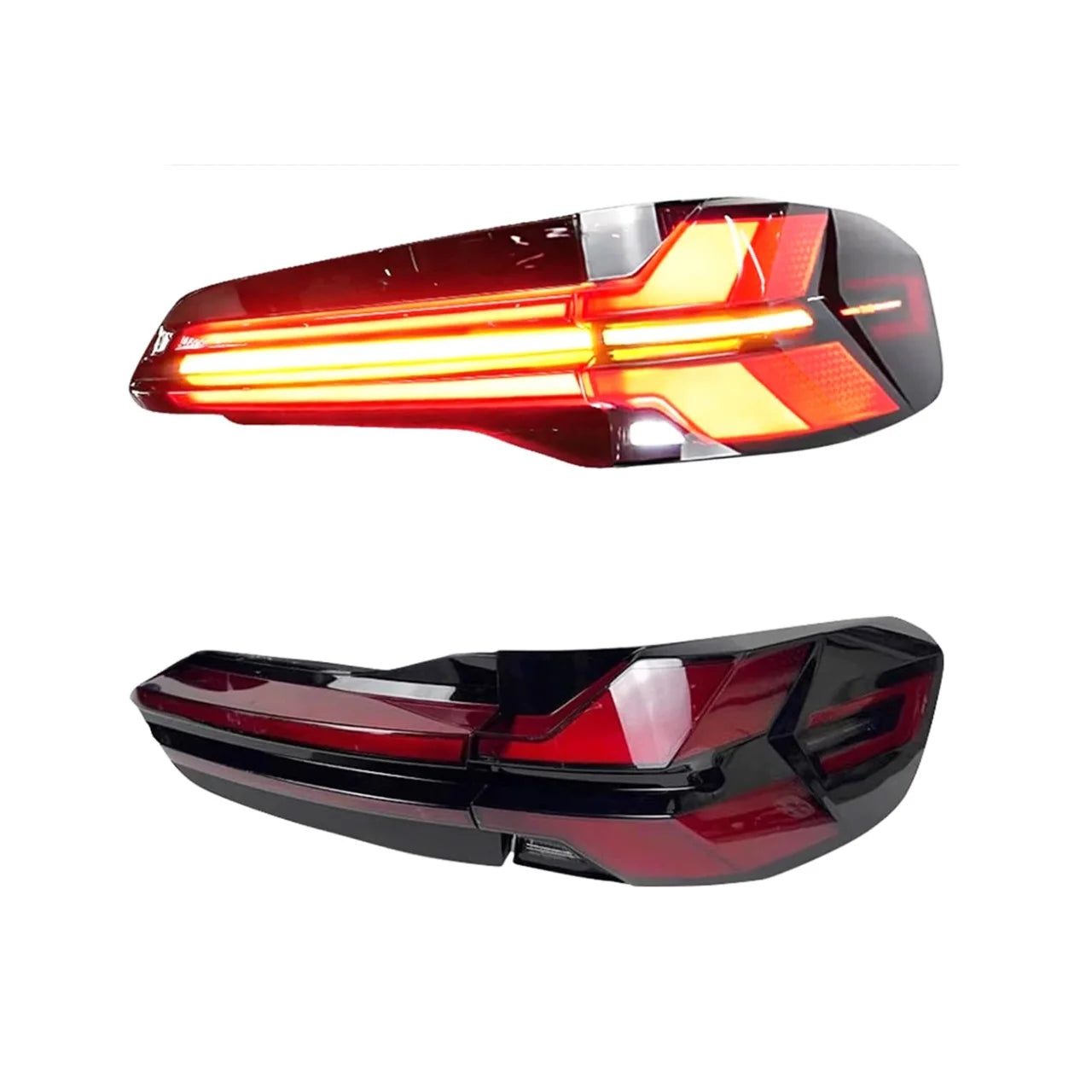 High Quality LED Tail Lights Compatible for BMW X5 G05 2020 Upgrade 2023 Replace LED Smoked Tail Lights