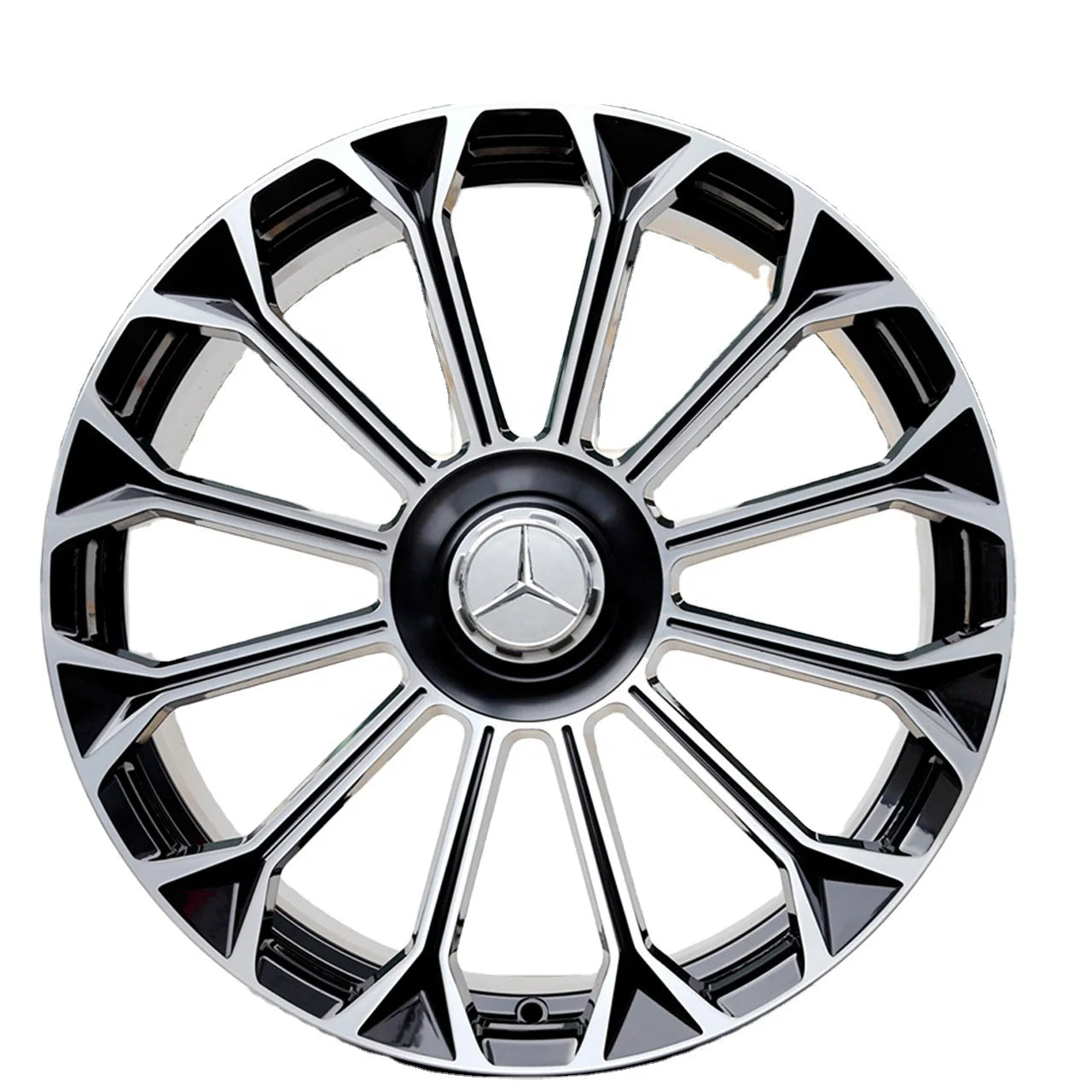 Auto Wheel Hub Customizable 18-22 Inch Alloy Wheel for Mercedes Benz AMG Style Gloss Black