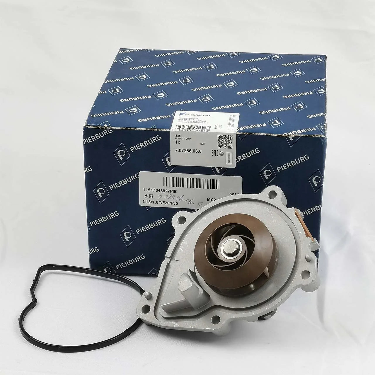 Auto Engine Cooling Assembly Water Pump 11517648827 for BMW Mini Cooper R55 R56 R60 1.6L Pierburg Water Pump