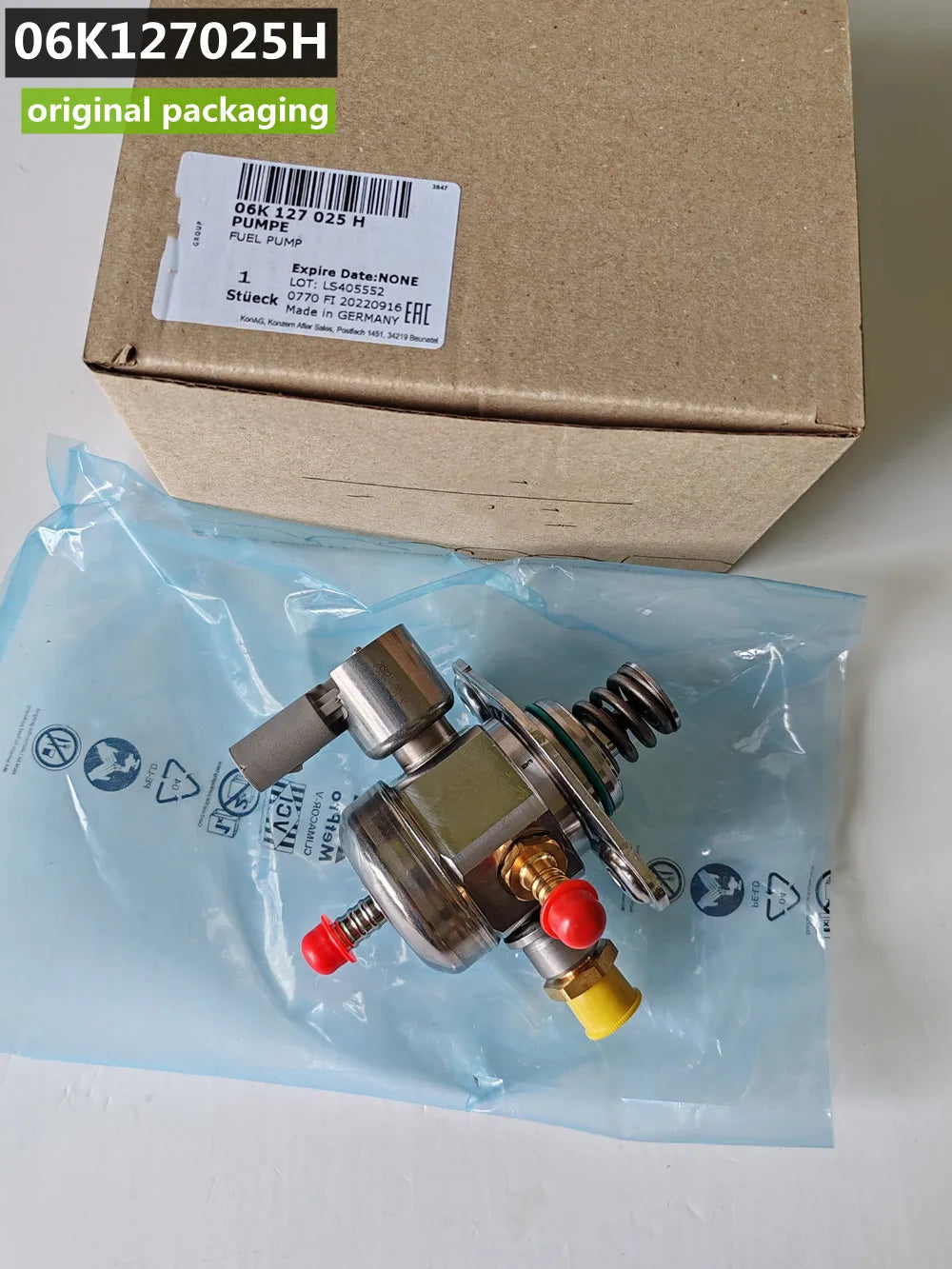 Genuine OEM Direct Injection High Pressure Fuel Pump 06K127025A 06K127025B 06K127025D 06K127025H 0261520472 for Audi Volkswagen