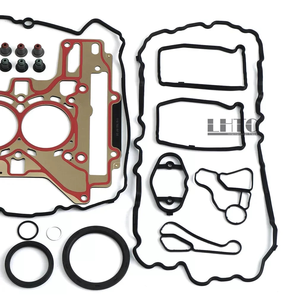 Premium Engine Overhaul Gasket Seals Kit 11127620697 For BMW 125i 320i X3 F30 F10 F33 E84 E89 F25 N20 N26 2.0T 2.0 Turbocharge