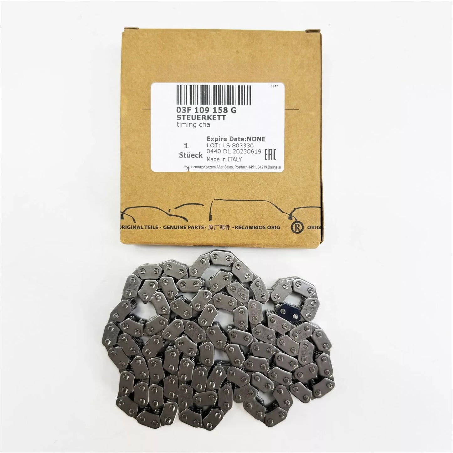 Genuine NEW 03F198158B Engine Timing Chain Tensioner screw Kit For Audi a1 a3 1.2 TFSI Seat Skoda VW 1.2 TSI CBZC, CBZB, CBZA