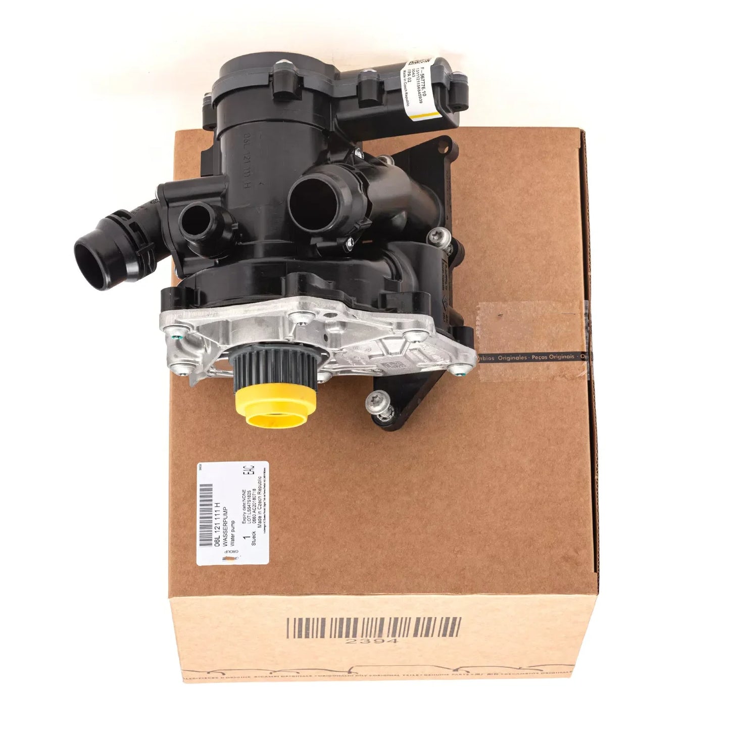 Upgraded OEM Electric Water Pump Thermostat Housing Assy 06L121111G 06L121111H For Audi A3 A4 A6 Q3 Q5 Seat Skoda VW 1.8T 2.0T