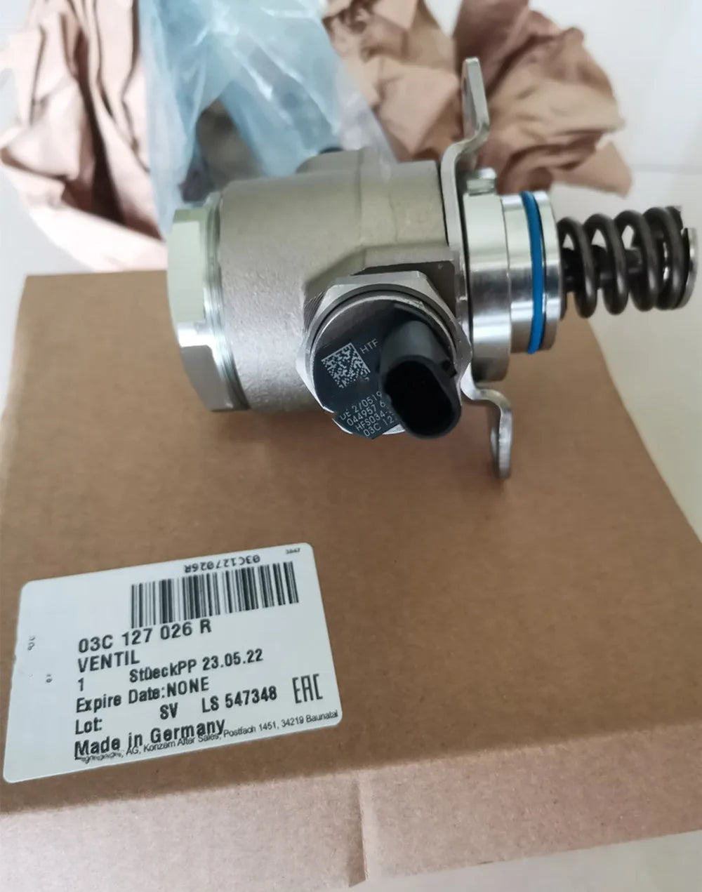 Genuine OEM High Pressure Fuel Injection Pump for VW Golf CC 1.2 1.4 TSI CAXA CAVD 03C127026M 03C127026R 03C127026P CAV CTH