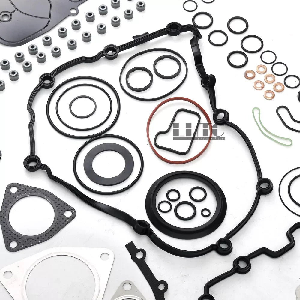 OEM Quality Engine Overhaul Gasket Seals Kit For Audi A4 A6 Q5 Q7 VW 2.7 3.0 V6 TDI Diesel CCW 059103383MR, 059103383MN