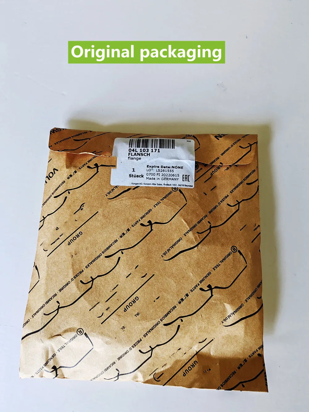 Made In Germany NEW OEM Crankshaft Gearbox Oil Seal Flange for Audi VW Seat Skoda 1.6 Tdi 2.0 TDI - 04L103171 04L103170C