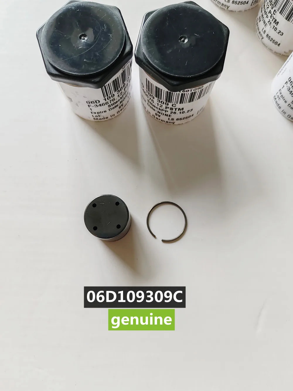 New Genuine OEM 06D109309C High Pressure Fuel Pump Cam Follower fits for Audi A3 A4 TT vw Bora eos GTI Jetta Passat L4 2.0L BPY