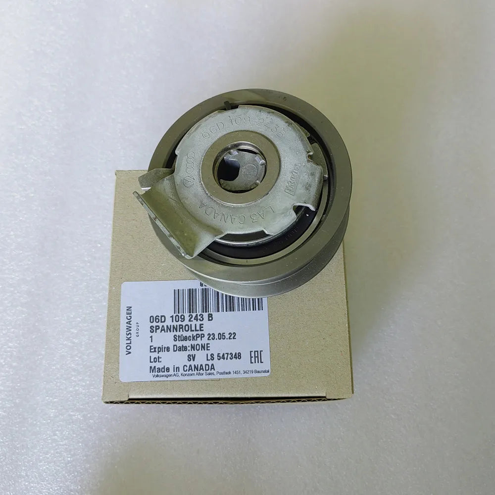 Set of 06D109119B 06D109243B 06B109244 06D109244E OEM Timing Belt Tensioner Kit For VW GTI Passat AUDI A4 Skoda Seat 2.0 FSI BPY
