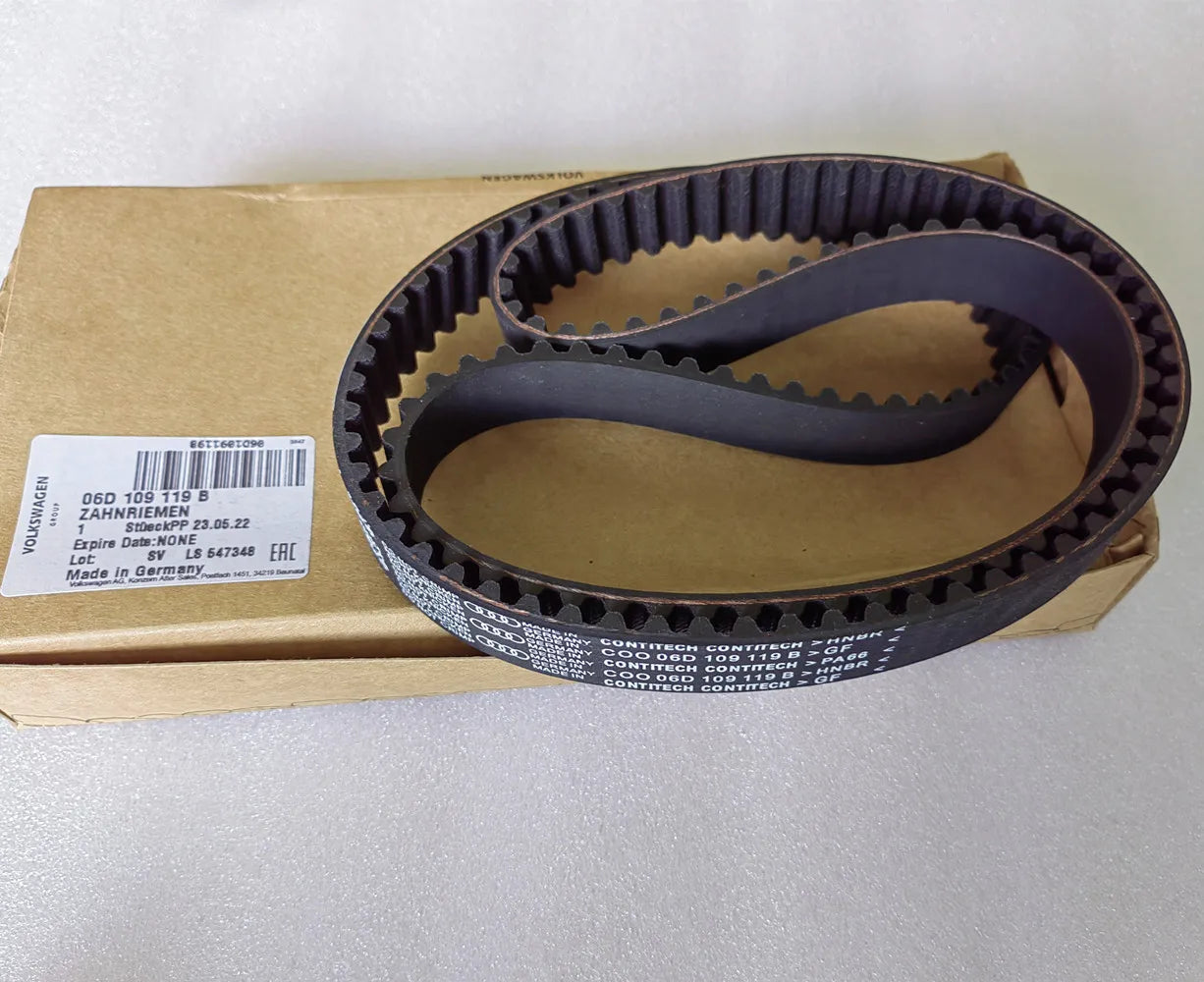 Genuine 06F198119A 06F198119B For VW Audi BPY BWT MK5 Jetta GTI Passat Eos A4 Seat Skoda 2.0 FSI Timing Belt Tensioner Kit OEM
