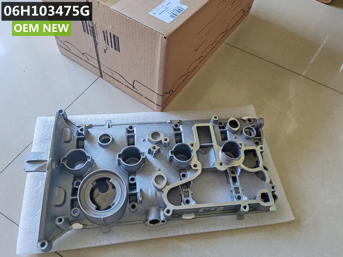 06H103475G, 06J103475F, 06H103064AB, 06H103063F, 06H103063P, 06H103063K Genuine Cylinder Head Valve Cover For Audi VW 1.8T 2.0T