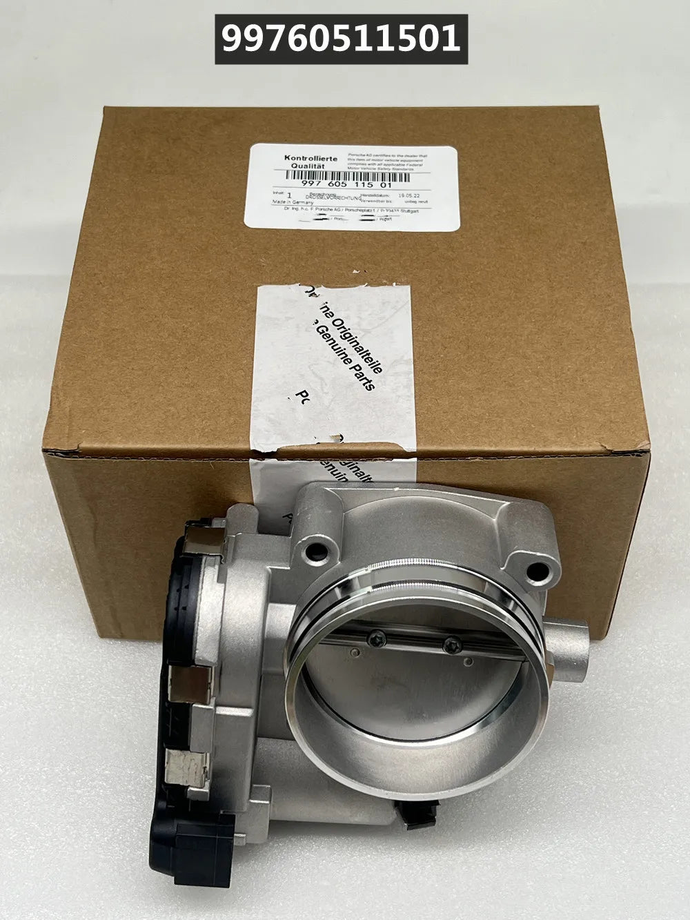 BRAND NEW Genuine 022133062AJ 99760511501 OEM Electronic Throttle Body Assembly for Porsche 911 01-16 Boxster Cayenne Panamera
