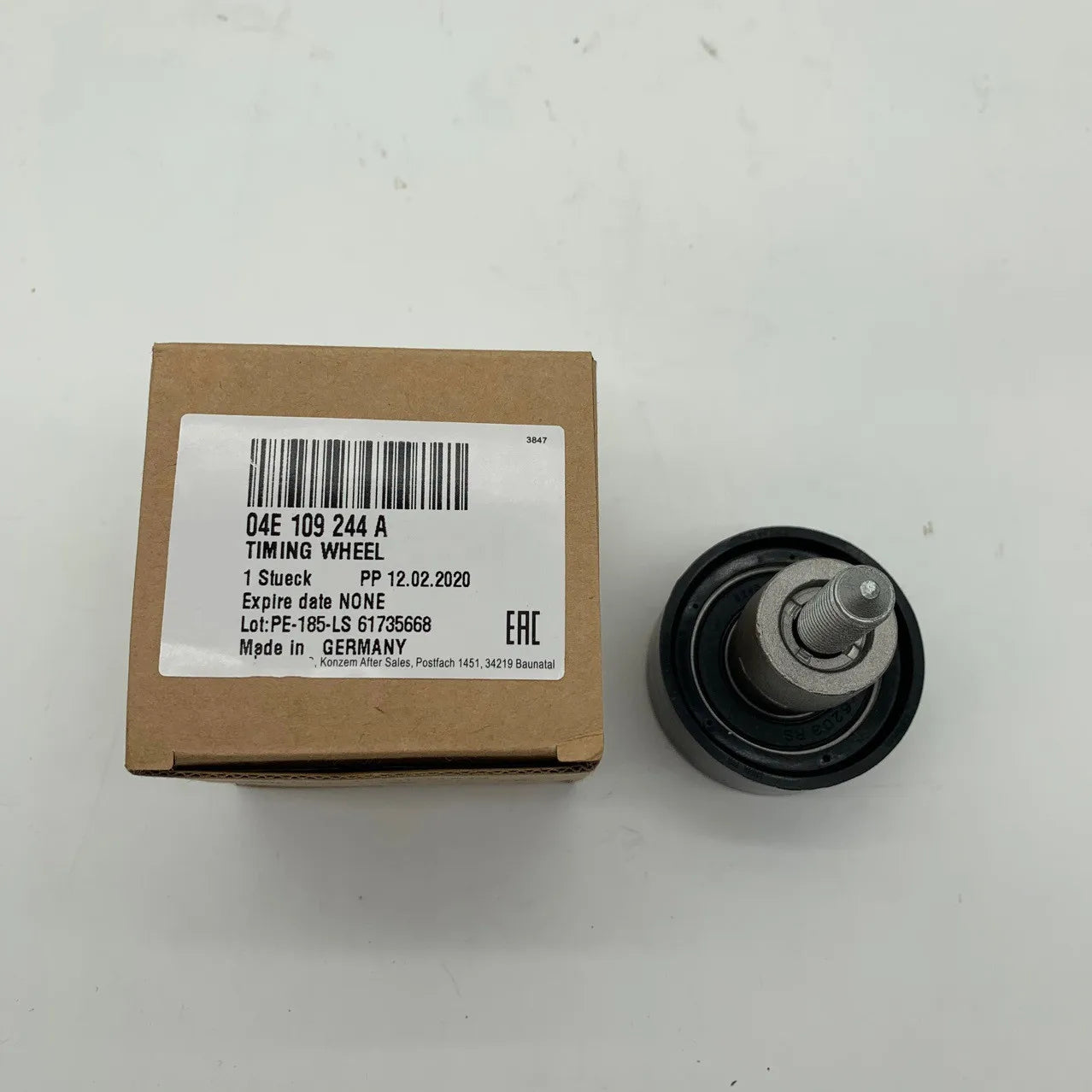 OEM 04E198119A 04E198119 Toothed Belt with Tensioner Pulley Kit for Audi Volkswagen SKODA SEAT 1.2T 1.4T 04E109479AA 04E109244B
