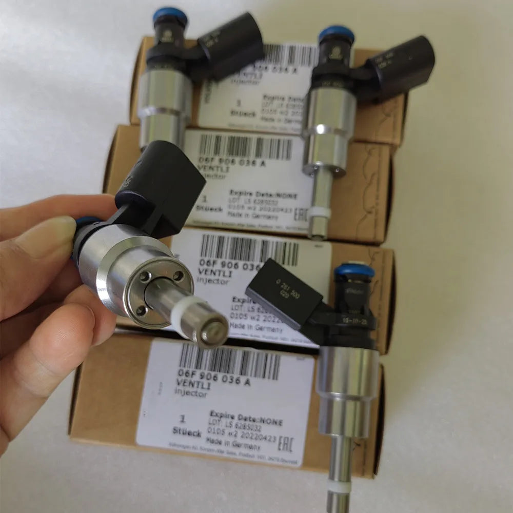 2 Years Warrany Brand New 4Pcs OEM Fuel Injectors 06F 906 036 A / 06F906036A For 2005-2009 VW Audi A4 Quattro 2.0L I4 Turbo