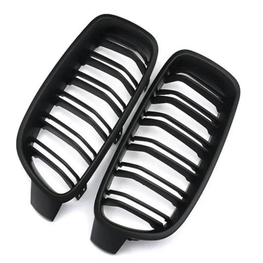 New Front Grille Double Slat Matte Black for BMW F30 F35 2013-2019 Racing Sport Grill Single Gloss Grille