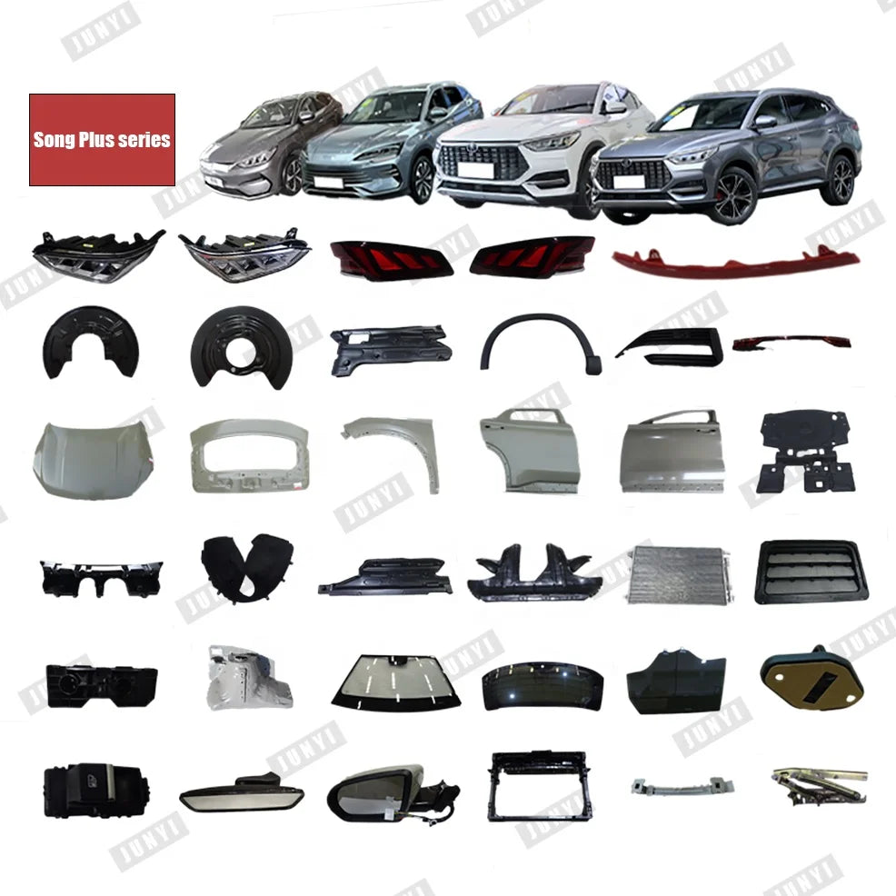 Wholesale High Quality Auto Spare Ev Parts All Car Parts and Accessories for Byd China Car Whole Vehicle Parts