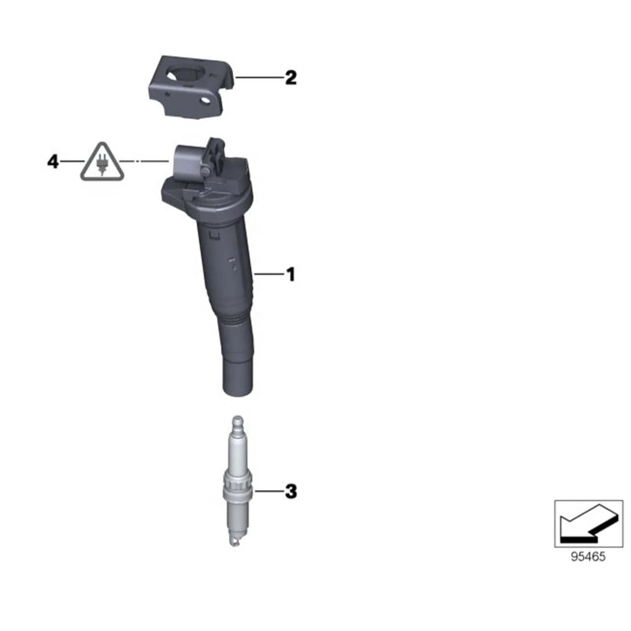 OE 12138616153 for Delphi Ignition Coil for BMW N20 N55 X5 328i X3 325i 535i M3 528i 530i 335i 330i