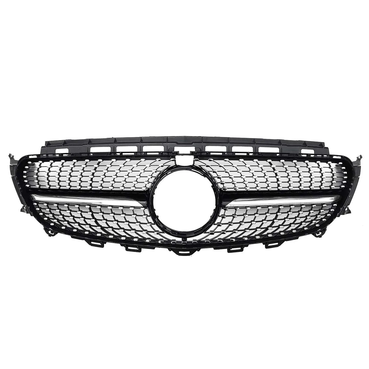 Brand New Diamond & GT Style for Mercedes Benz E-CLASS 2016-2020 Black Silver W213 Front Griller