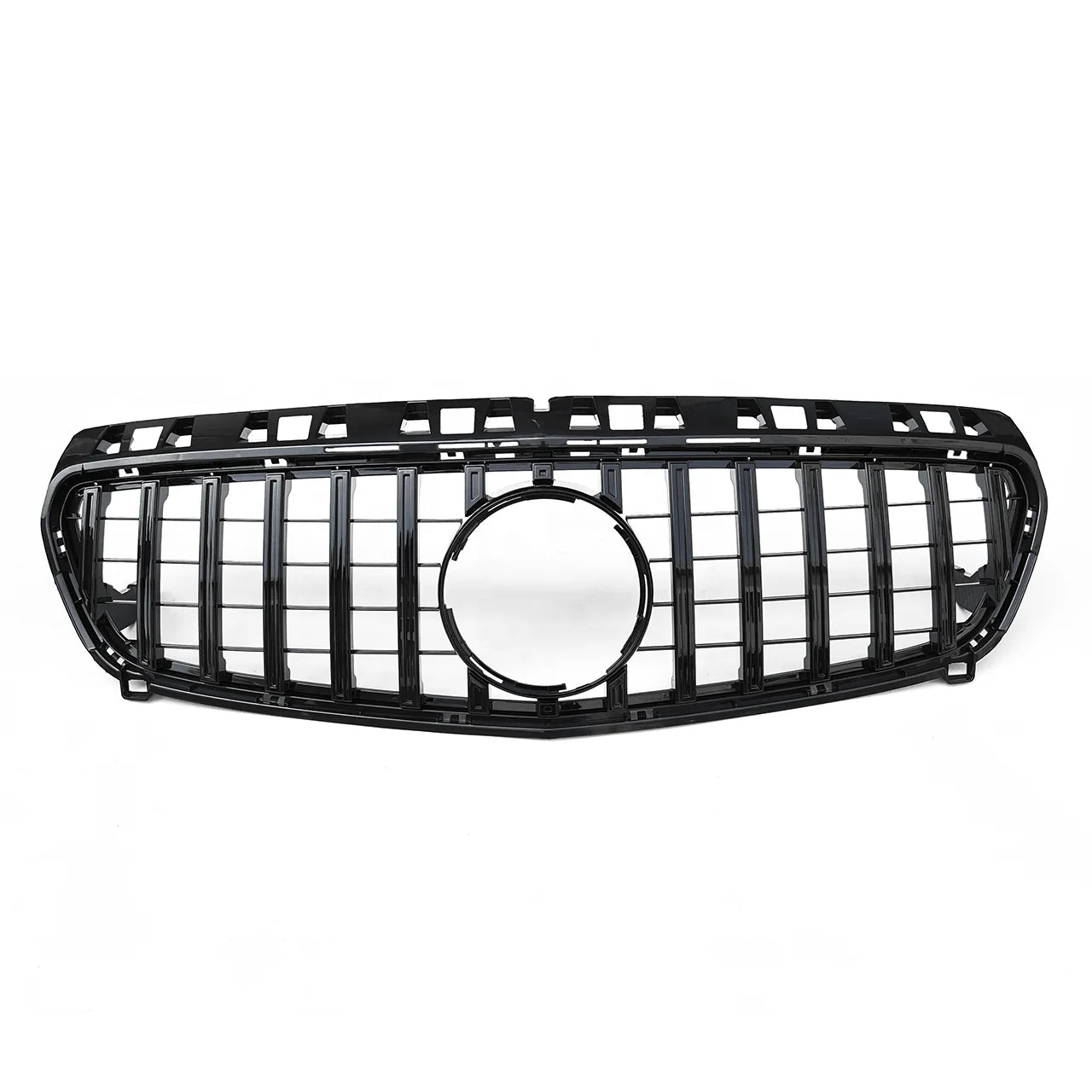 W176 New Diamond & GT Grille for Mercedes Benz A-CLASS Black & Silver 2013-2015 2016-2018 Front Griller