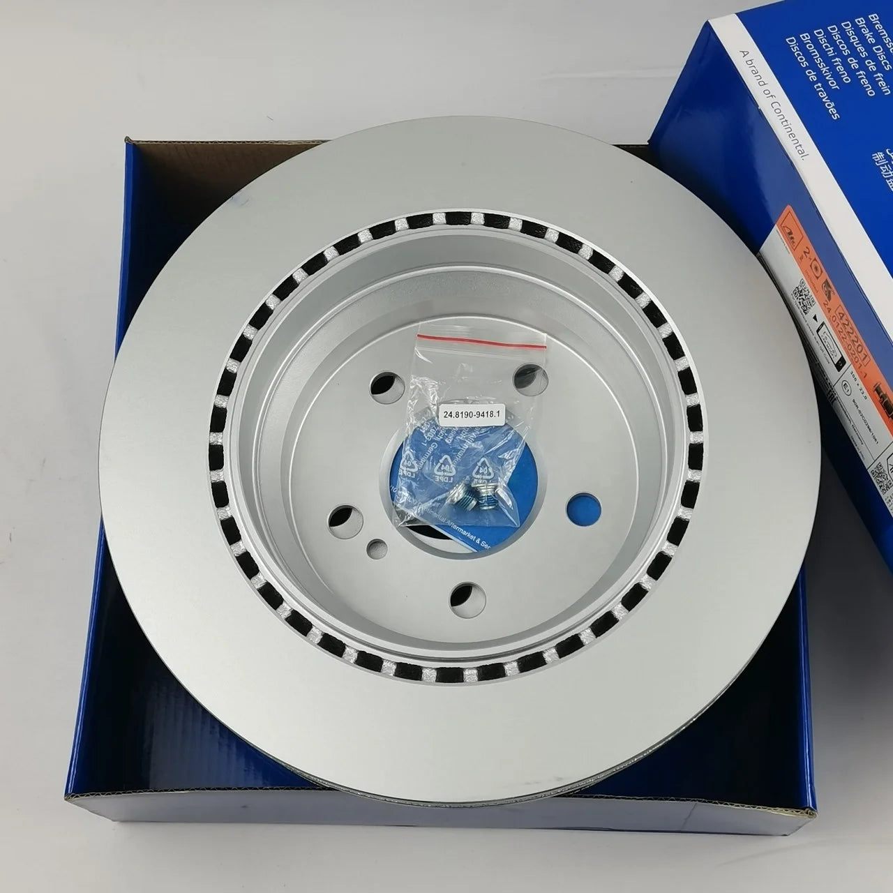 High Quality 0004230912 Brake System  Brake Disc for Mercedes Benz W212 W211 X204 for ATE Rear Brake Disc