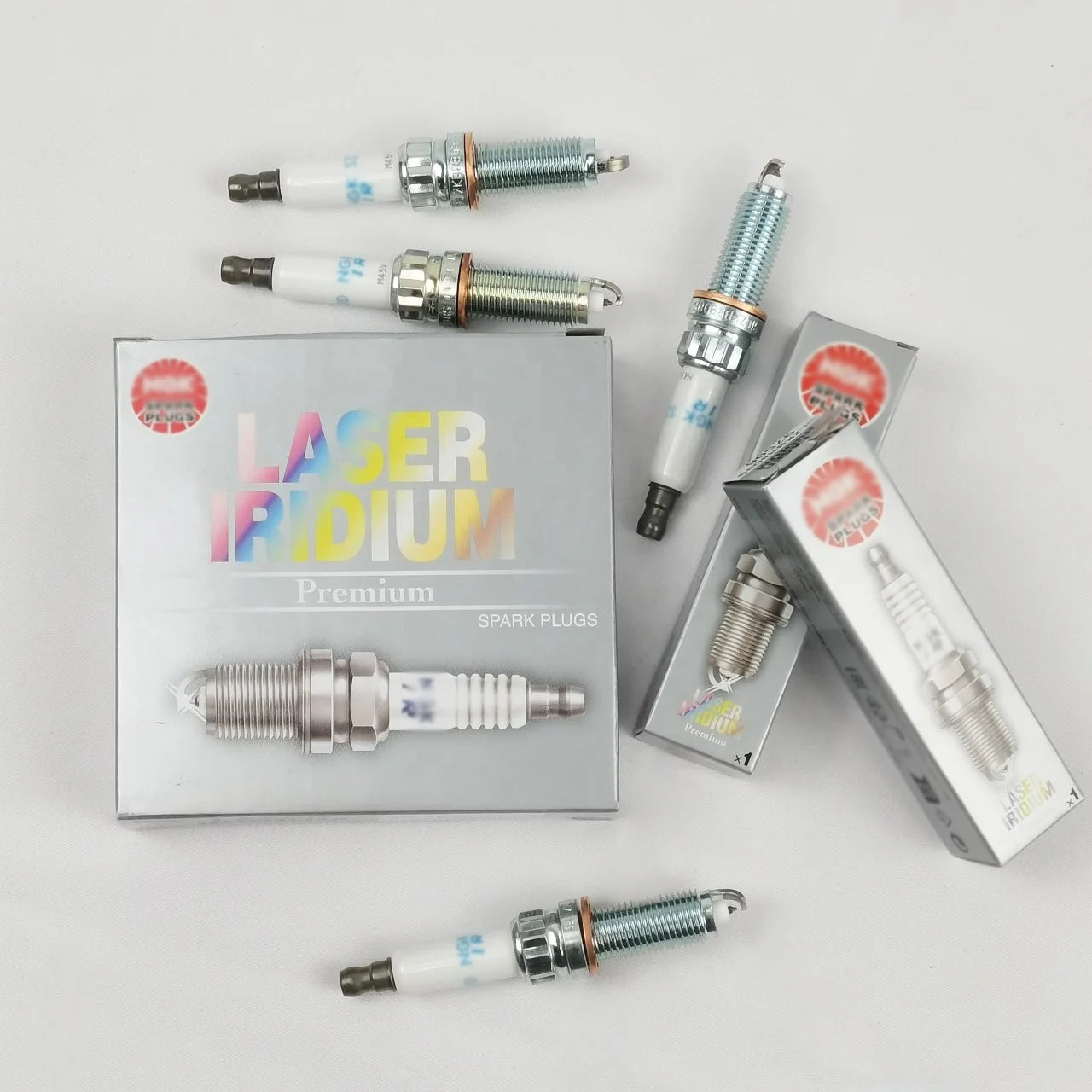 12122455258 Genuine New Spark Plugs 12120039664 Platinum Auto Parts for BMW X5 X3 328i 528i X1 X4 320i Harbor