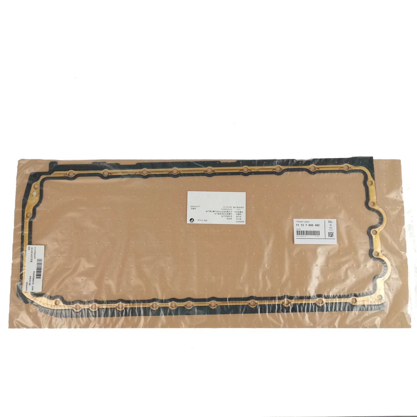 OE 11137600482 Oil Pan Gasket  for BMW N54 N55 F20 F30 F10 X4 X5 X6 Auto Engine Parts Oil Pan Gasket