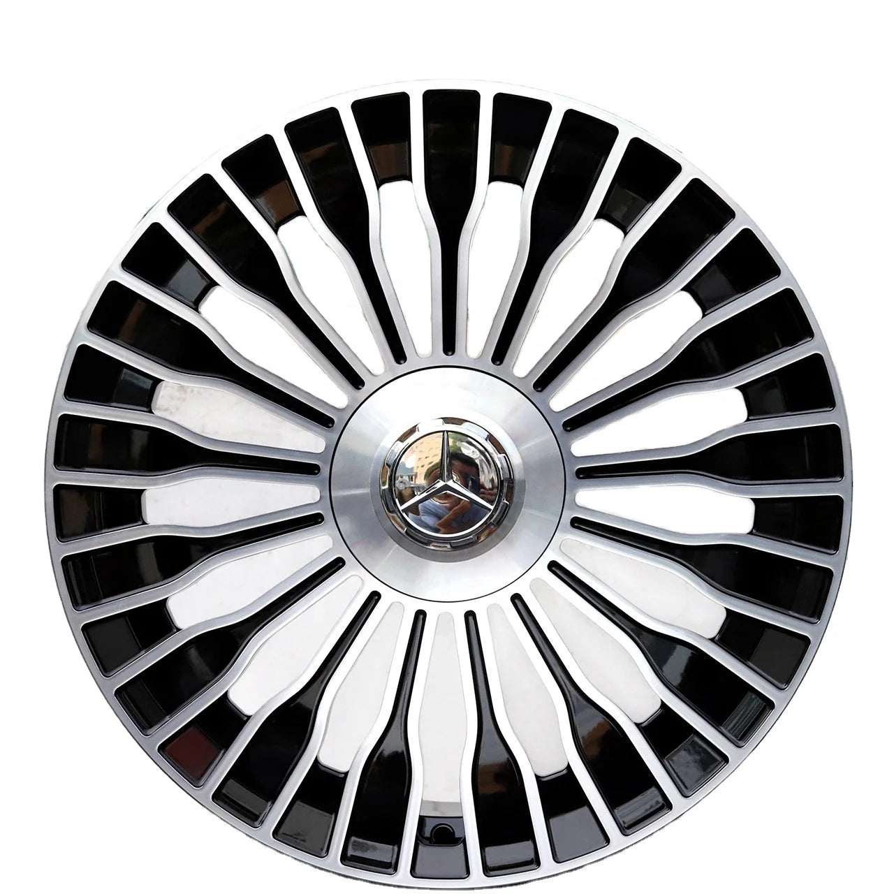 Auto Wheel Hub Customizable 18-22 Inch Alloy Wheel for Mercedes Benz AMG Style Gloss Black
