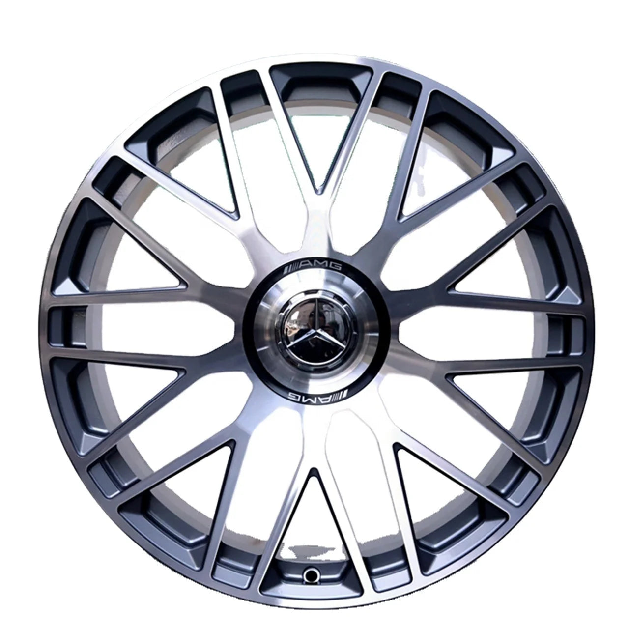 Auto Wheel Hub Customizable 18-22 Inch Alloy Wheel for Mercedes Benz AMG Style Gloss Black