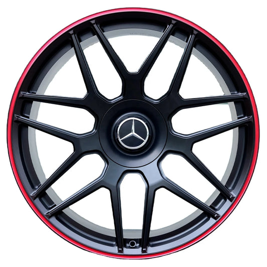 New Alloy Wheel AMG for Mercedes Benz AMG E63S E63 AMG Forged Wheels Bright Black 18 19 20 21 22 Inch