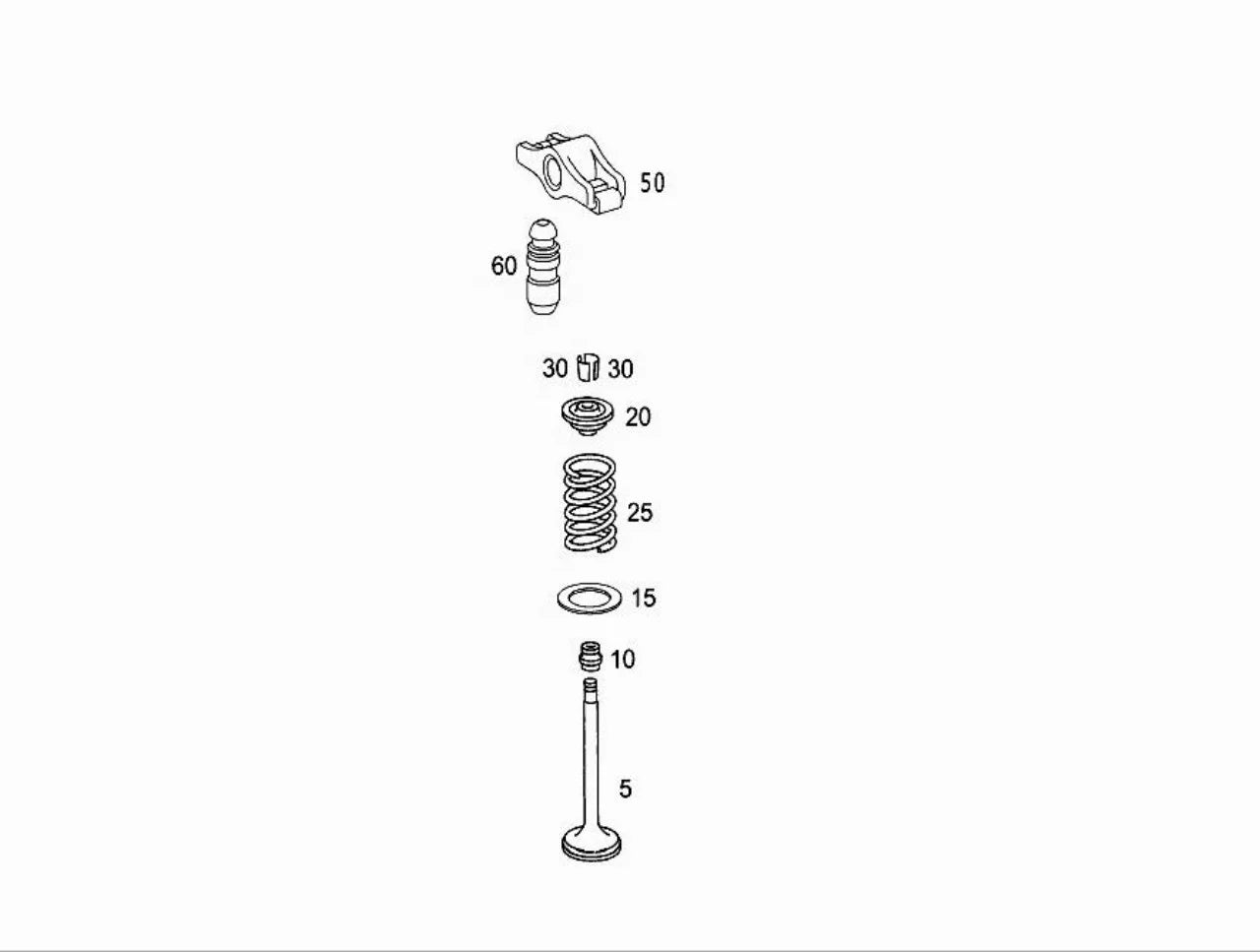 High Quality Engine Valve Oil Seal for Mercedes Benz Auto Parts Valve Stem Seal Kit 0000534658 Harbor