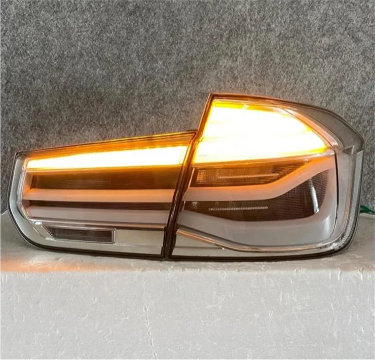 New Condition for BMW 3 Series F30 F35 LED Rear Taillight 2012-2018 Clear Tail Lights Modified Turn Signal Brake Lamps