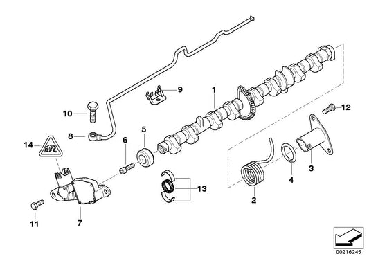 High Quality Camshaft Needle Bearing OE 11377615379 for BMW X1 X3 X5 X6 730 740 520 523 525 535 N20 N55 N52