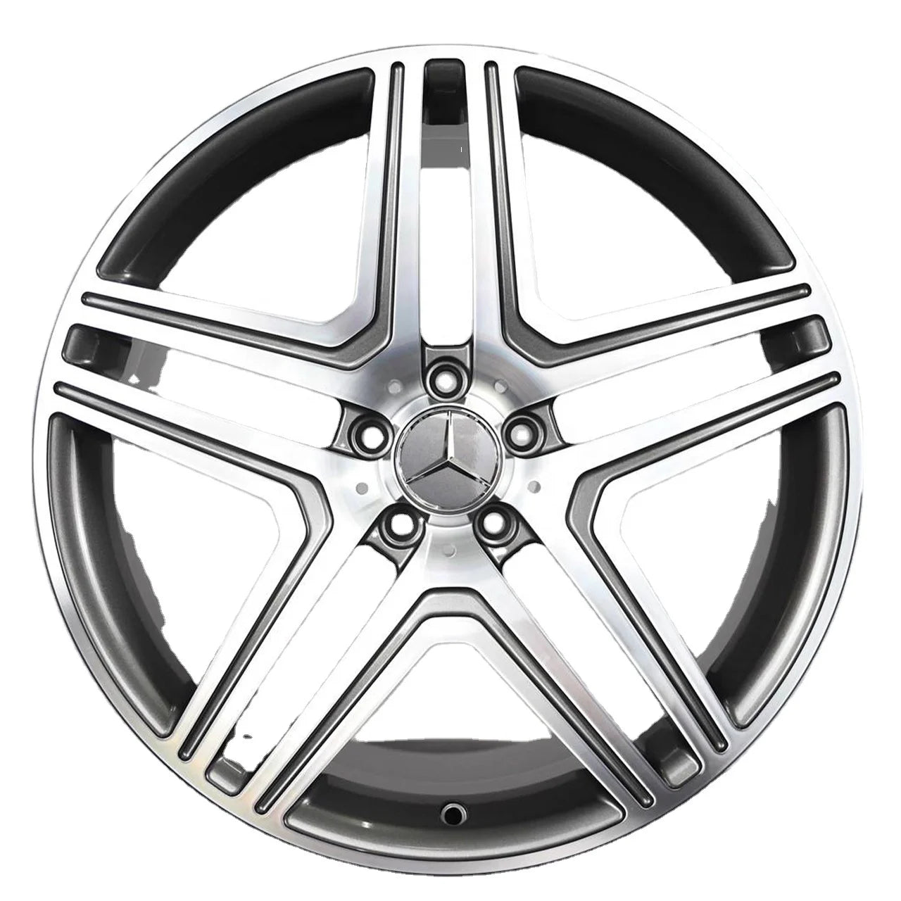 High Quality Auto Alloy Wheel AMG STYLE GREY WHEELS RIMS for Mercedes Benz GLS63 GLS550 AMG SUV