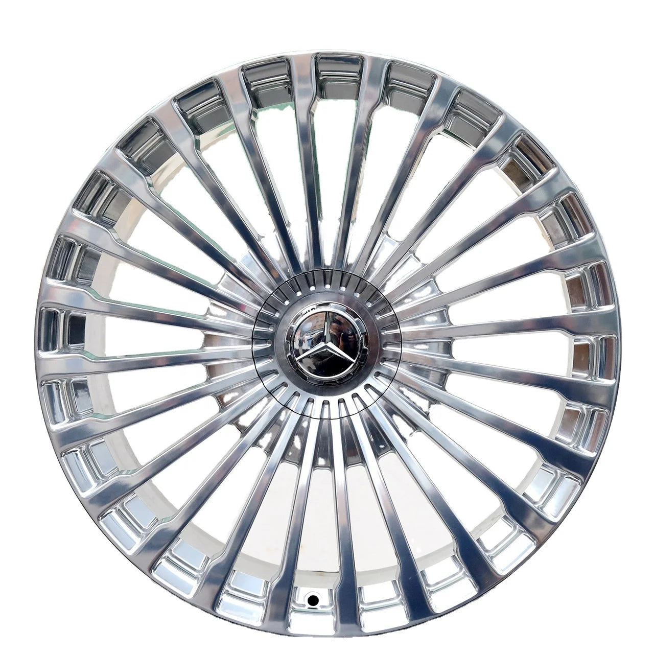 Auto Wheel Hub Customizable 18-22 Inch Alloy Wheel for Mercedes Benz AMG Style Gloss Black
