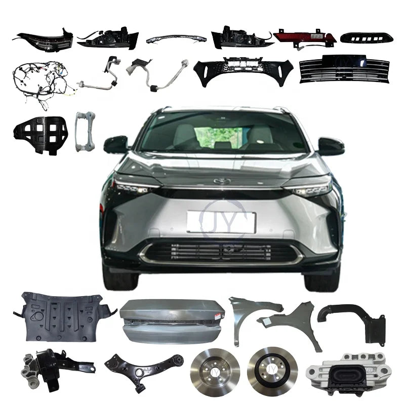 Wholesale New Energy Auto Parts Fenders Taillights Doors Hoods Car Body Kit for Toyota Bz4x Parts