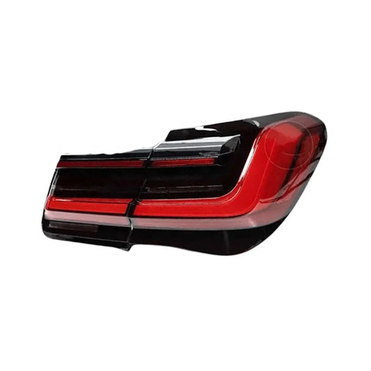 Taillight Assembly Compatible for BMW 7 Series F02 2007-2015 Dynamic Through LED Taillights