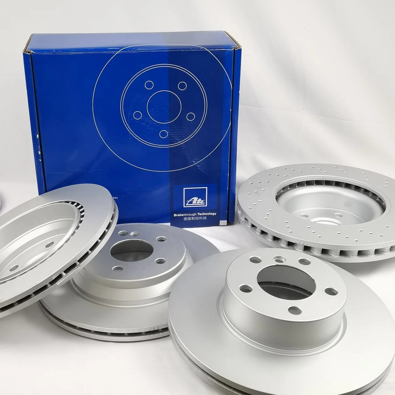 Auto Brake System Front Brake Disc for BMW E90LCI E84 F30 F35 OE 34116792219 for ATE Brake Disc