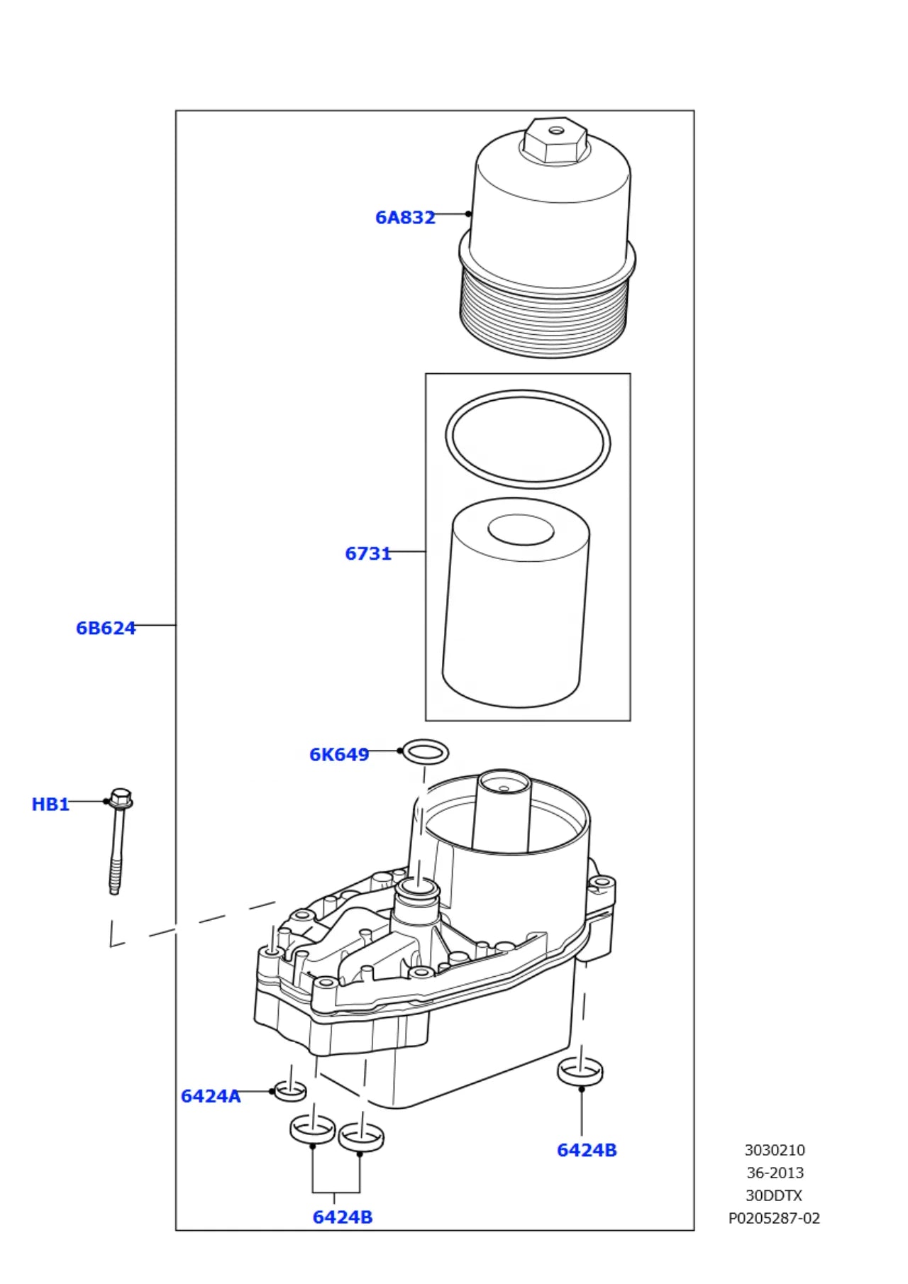 LR040738 Oil Cooler Assembly Aluminum Silver for Land Rover RANGE ROVER Discovery 4 3.0 D 4x4 for MAHLE