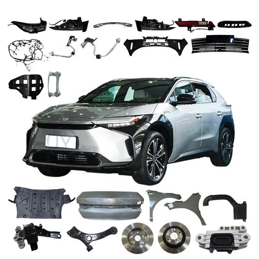 Wholesale New Energy Auto Parts Fenders Taillights Doors Hoods Car Body Kit for Toyota Bz4x Parts