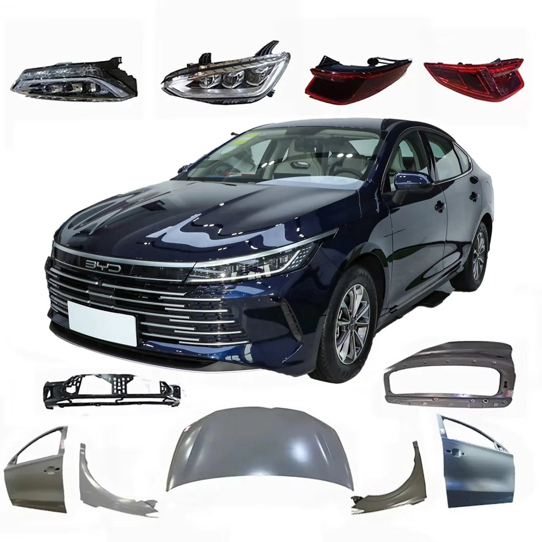 Wholesale Price Supplier Original Electric Car for Byd Auto Parts 2024 Accessories
