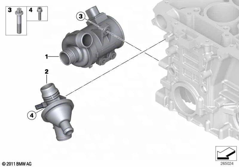 New Coolant Thermostat OE 11538635689 Thermostat  for BMW 228i 320i 328i 428i 528i X1 X3 X4 X5 Z4 N20