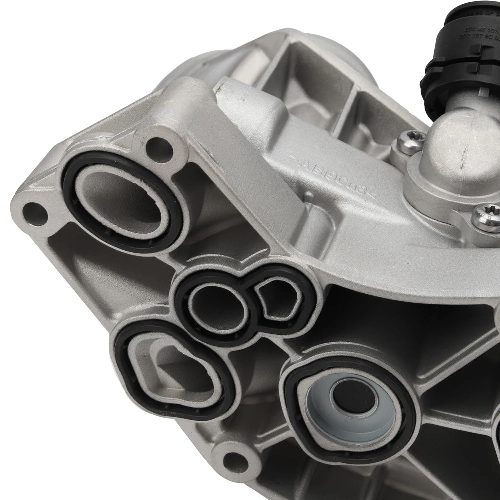 11428583895 11428488578 11428583895AL Aluminum Oil Filter Cooling Housing Assembly for BMW 340i 440i 540i 640i 740i M240i X3 X4
