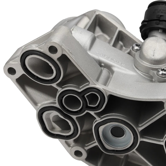 11428583895 11428488578 11428583895AL Aluminum Oil Filter Cooling Housing Assembly for BMW 340i 440i 540i 640i 740i M240i X3 X4
