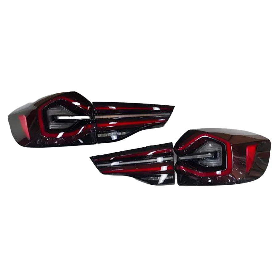 New LED Taillights for BMW X3 G08 2018-2021 Upgrade 2022-2023 LED Rear Sequential Turn Signal Tail Lights
