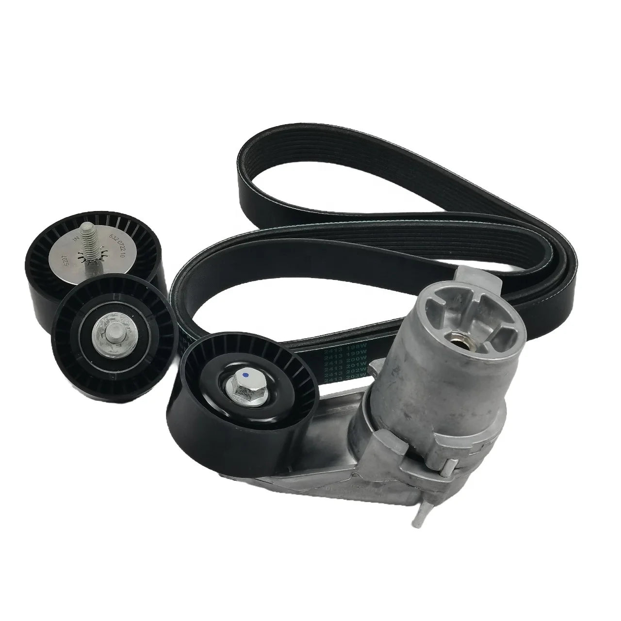 Brand New Belt Tensioner Pulley Kit 8PK1478 OE 11288604266 for BMW 535i 640i 740i X3 X4 for INA