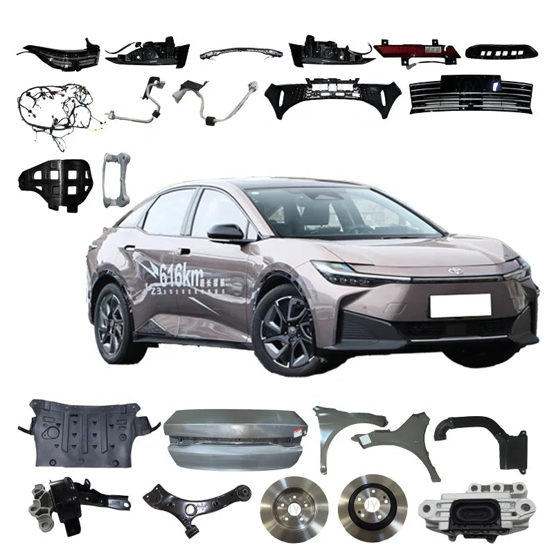 Other Performance Parts Car Spare Parts New Cars Parts for toyota Bz3 Universal Wheel Front Bumper