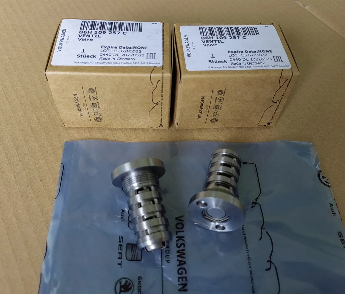 OEM 427000510 06H109257C 20mm Camshaft Adjuster Valve 06H109257A For VW Golf Passat Audi A4 TT Q5 A5 1.8T 2.0T Control Valve